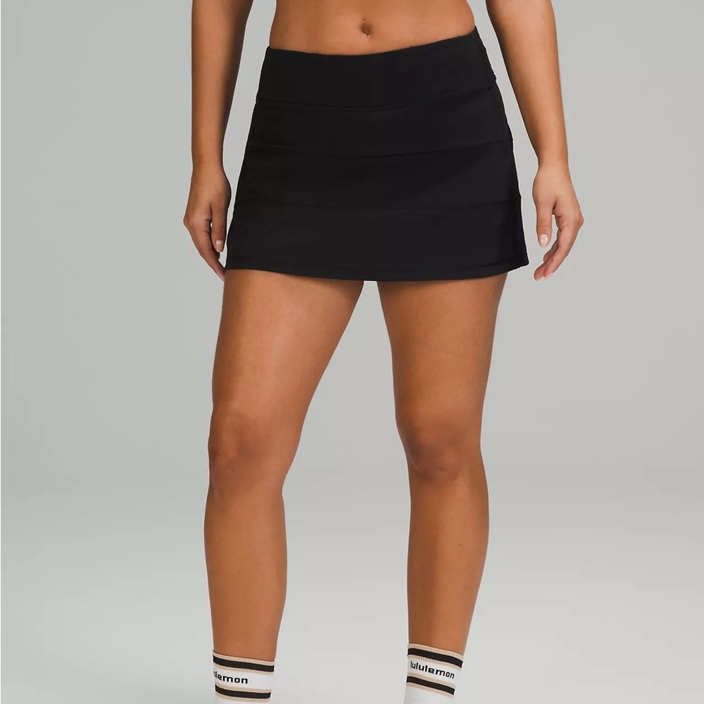 Lululemon Pace Rival Skirt Long Black NWT - Picture 2 of 6